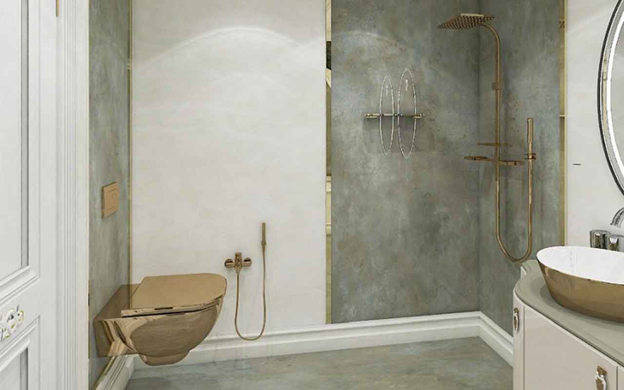 طراحی روشویی سرویس بهداشتی