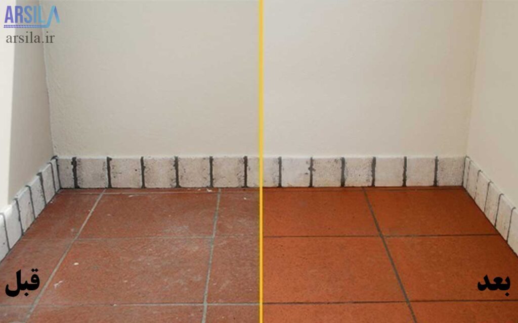 تمیزکردن سرامیک خانه نوساز 