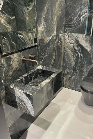 روشویی نیم پایه