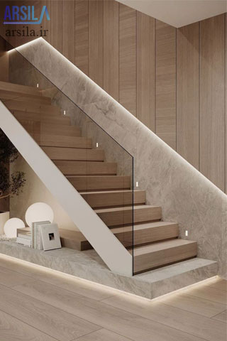 نمونه کار سرامیک راه پله