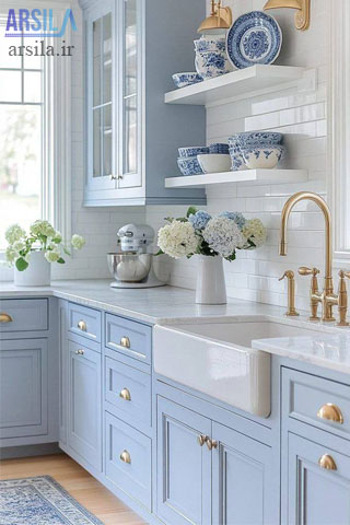 کاشی آشپزخانه سفید