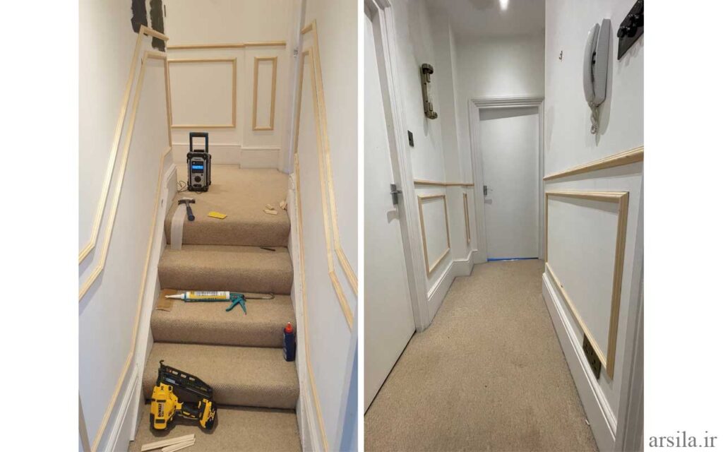 بازسازی راه پله